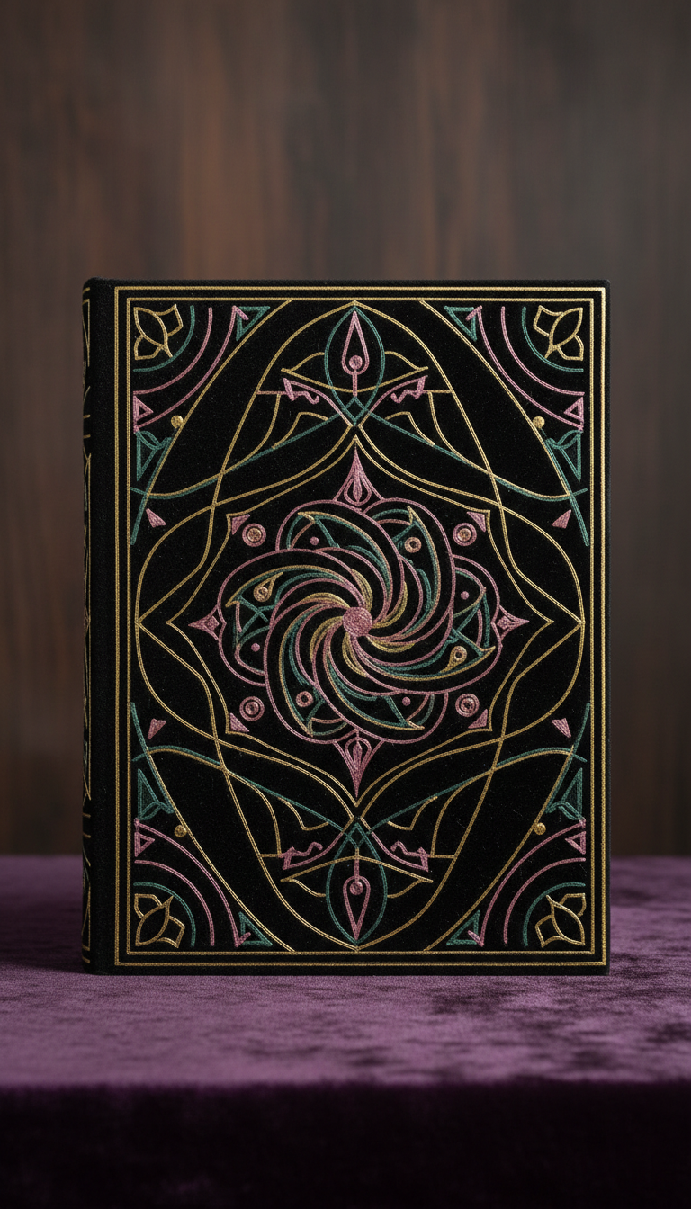 Velvet-Bound Book Cover Limited Edition